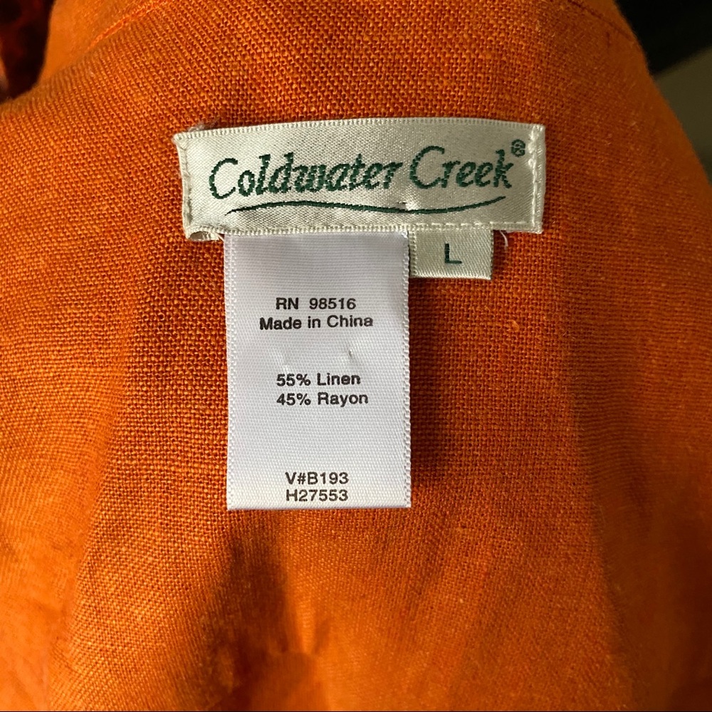 Linen Button Up - Picture 4 of 4